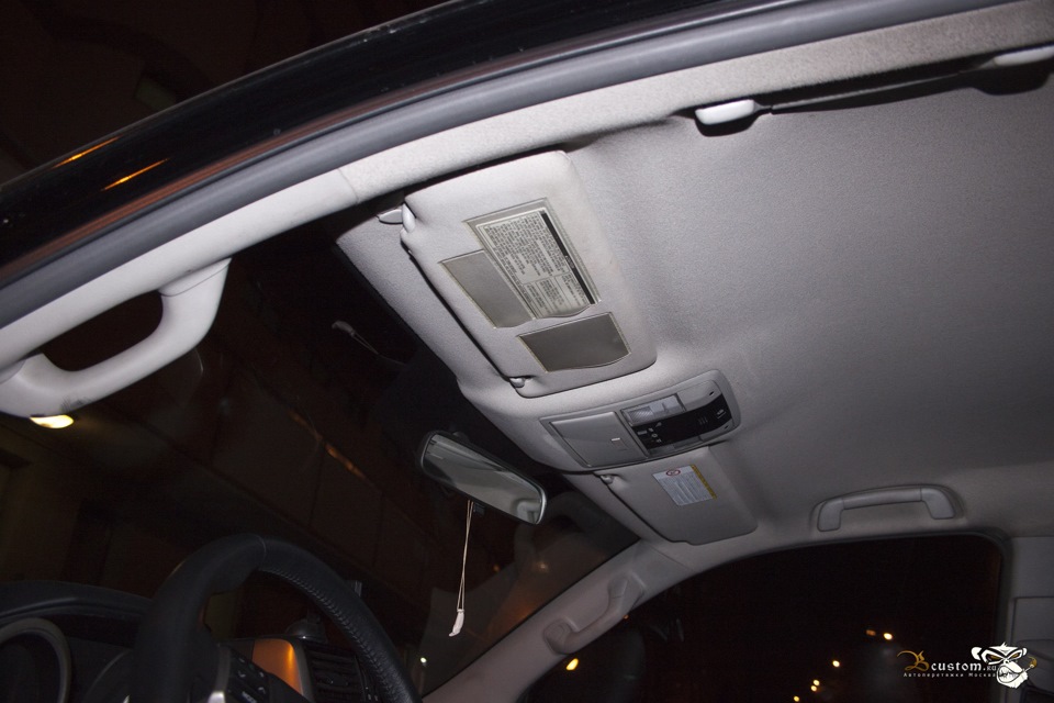 Land Cruiser Prado 150 в черную микрофибру — DRIVE2