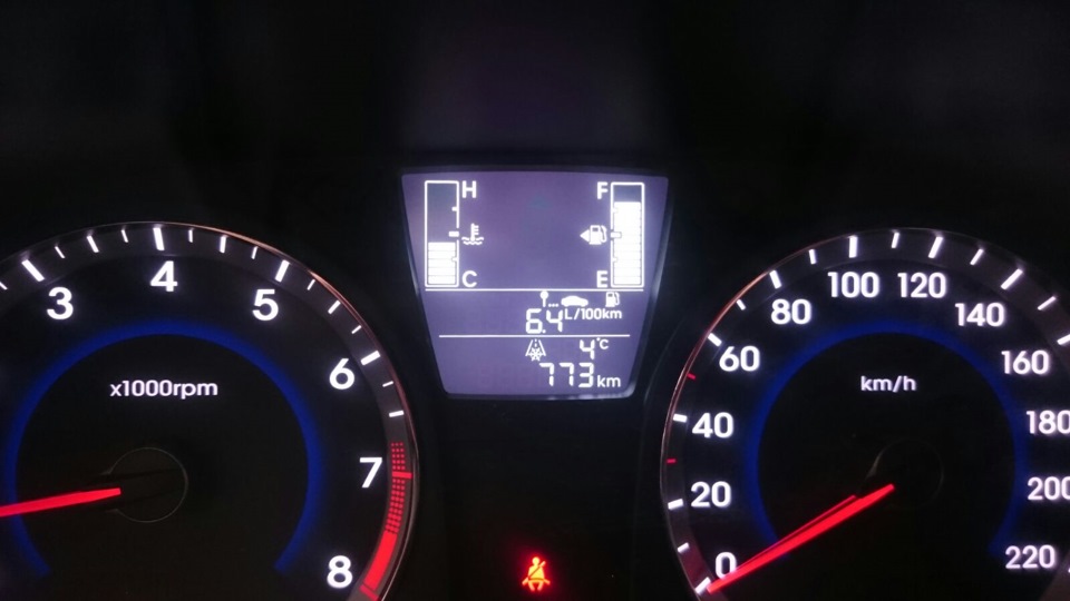 06. Расход топлива (с вопросом) — Hyundai Solaris, 1,6 л, 2015 года ...