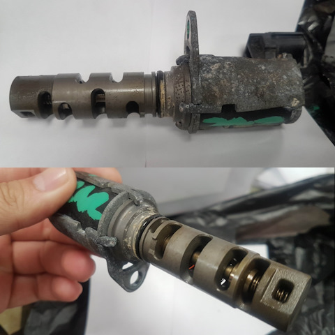 Клапан vvt i toyota платц где находится