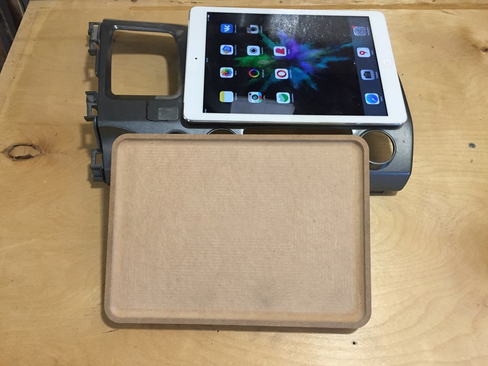 Изготовление переходной рамки для iPad Air в Honda Civic — Honda Civic ...