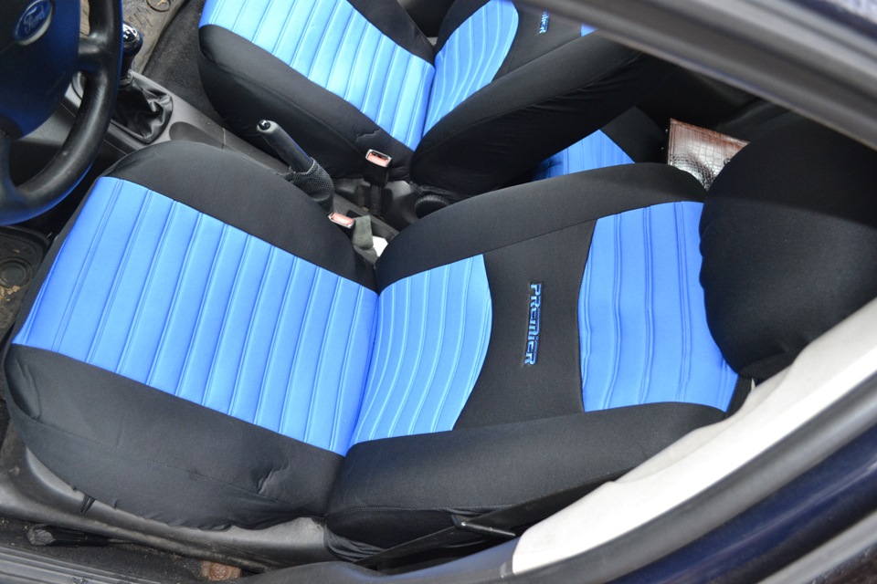 Новые Чехлы — Ford Focus Hatchback I, 1,6 л, 2004 года | стайлинг | DRIVE2