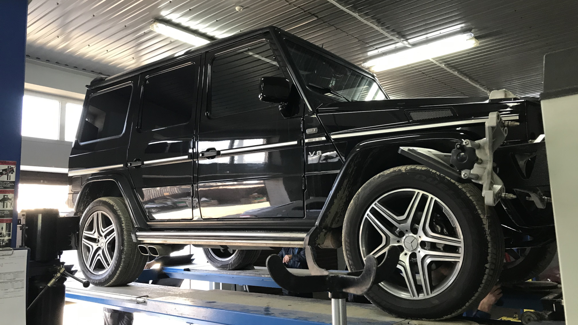 Mercedes-Benz G-Class (W463) 5.0 бензиновый 2001 | Жора на DRIVE2