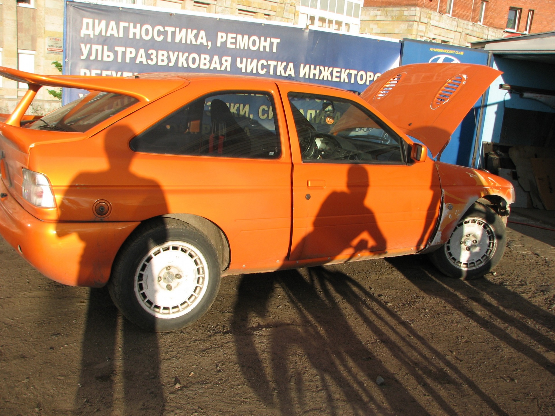 И хоть на улице Октябрь, а у меня уже Январь :) — Ford Escort Mk5, 2 л,  1993 года | визит на сервис | DRIVE2