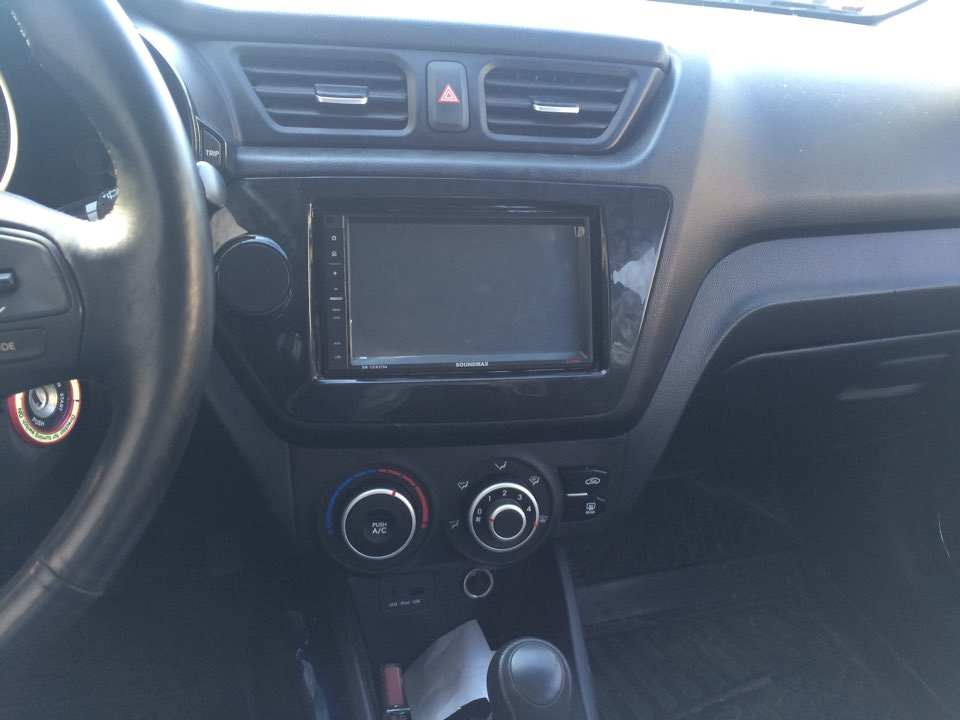 Магнитола и мультируль — KIA Rio (3G), 1,4 л, 2014 года | аксессуары ...