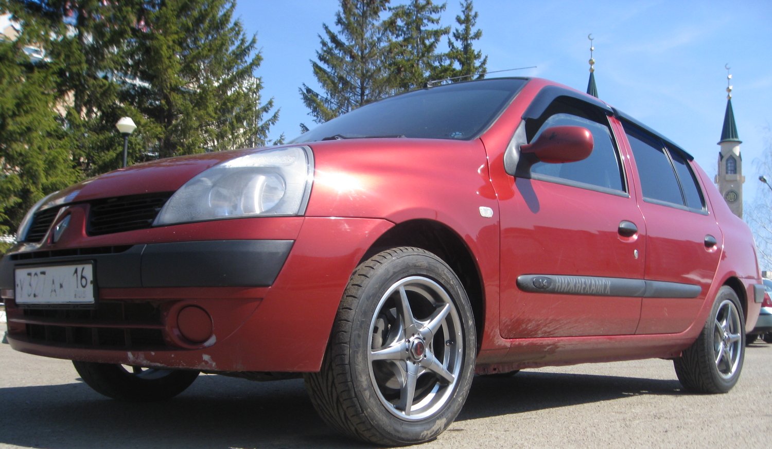 Диски шины R15 — Renault Clio Symbol, 1,4 л, 2005 года | колёсные диски |  DRIVE2