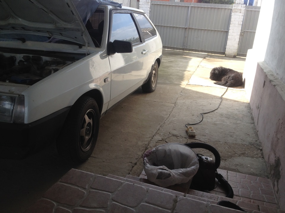 Восстановление лобового стекла — Lada 2108, 1,5 л, 1985 года | своими ...