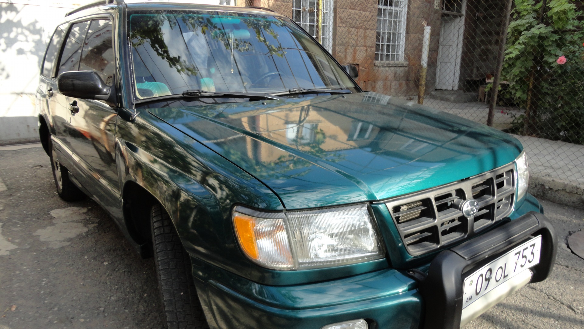 Subaru Forester (SF) 2.5 бензиновый 1998 | ЗЕЛЕНИЙ ХИЩНИК на DRIVE2