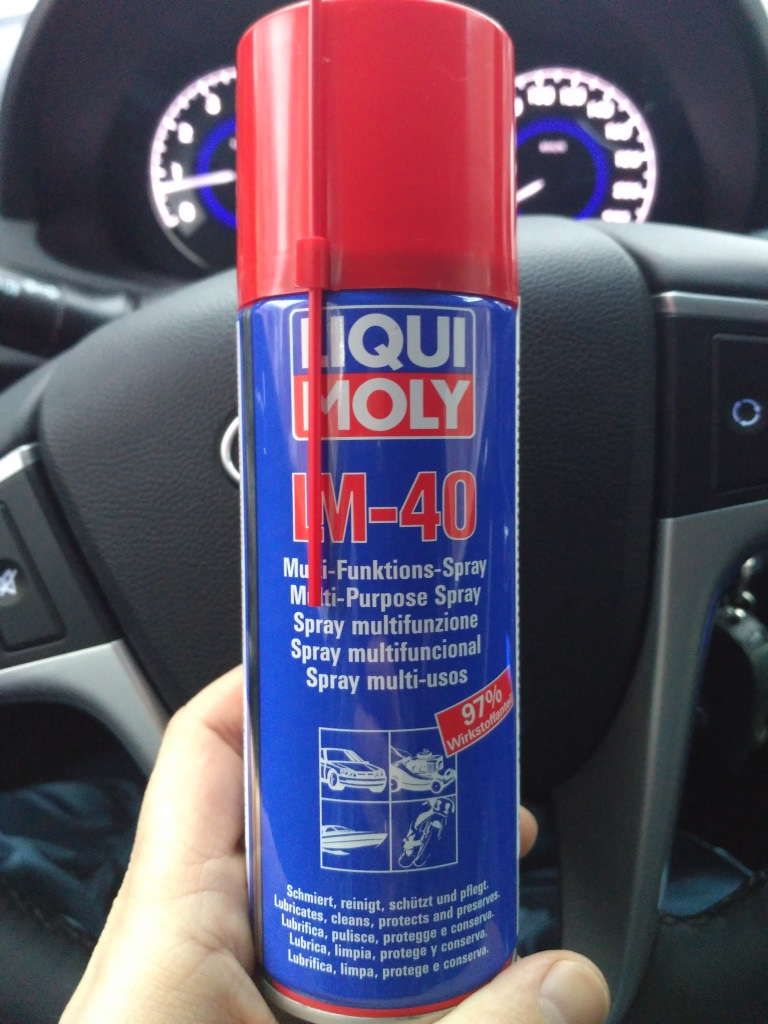 Альтернатива WD-40 от Liqui Moly — Hyundai Solaris, 1,6 л, 2013 года |  аксессуары | DRIVE2