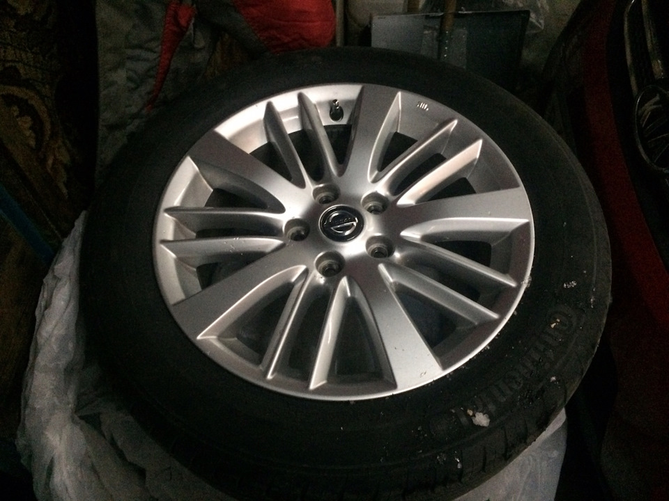 Новые тапочки — Nissan Teana (J32), 2,5 л, 2008 года | колёсные диски ...