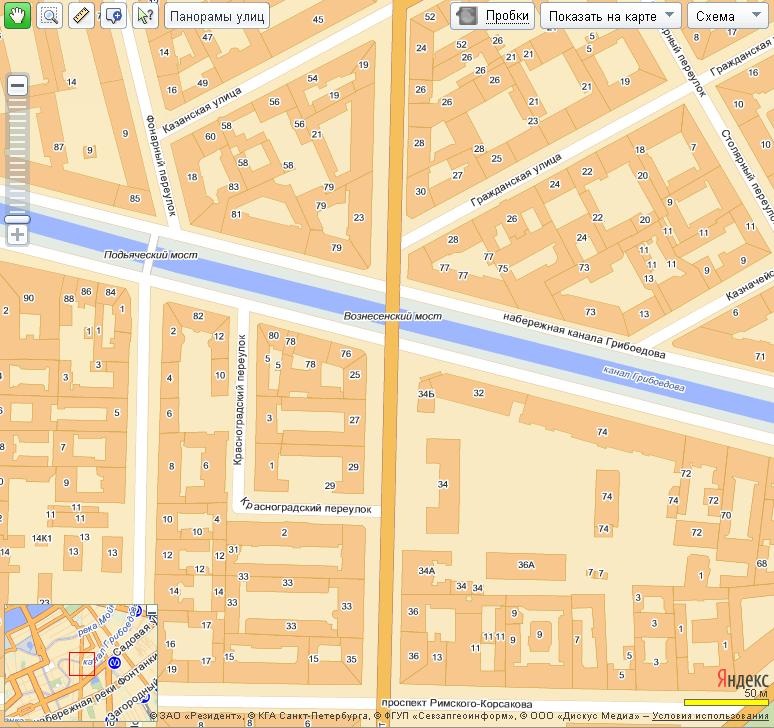 Гороховая 22 санкт петербург карта