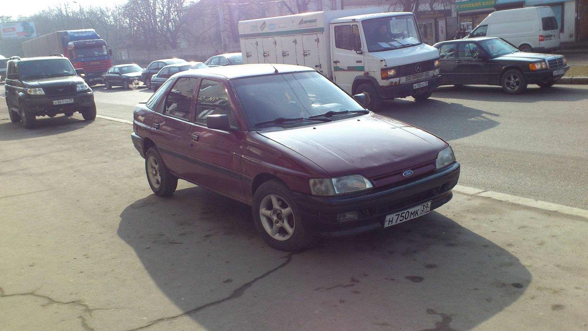 Ford Escort Mk5 1.8 бензиновый 1991 | 