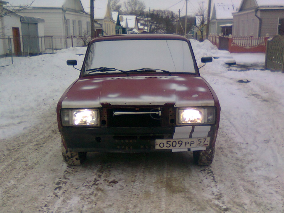Зеркальный лоб и прочие фотки — Lada 2107, 1,5 л, 1994 года | тюнинг ...