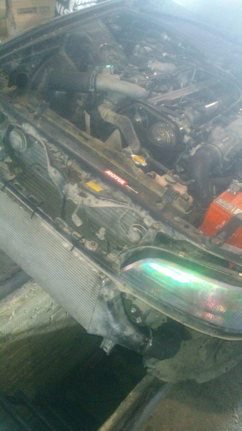 15. Интеркулер — Toyota Mark II (90), 3 л, 1993 года | своими руками ...