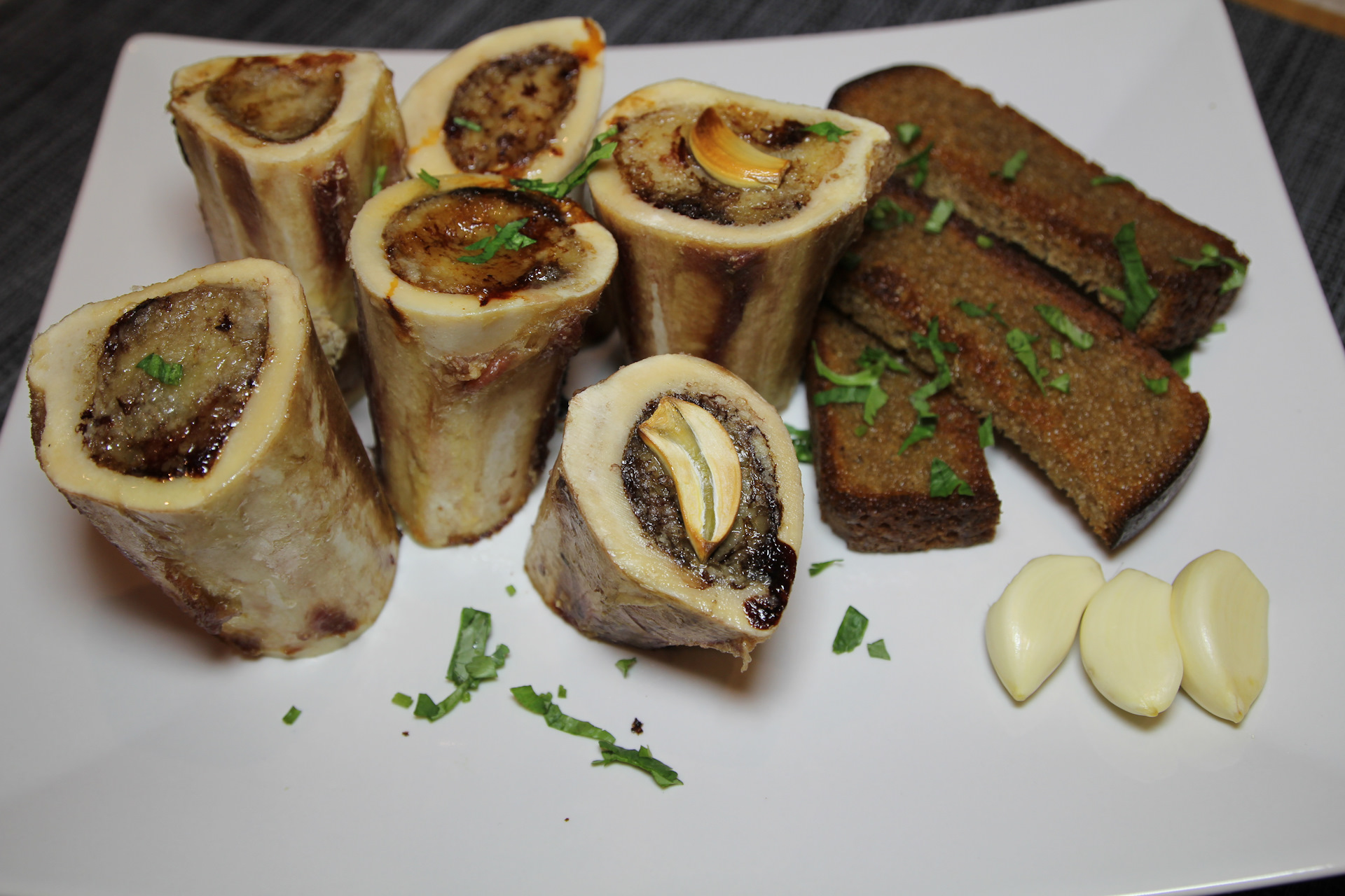 Мозговые кости в маринаде рецепт - Закуски. "Еда"