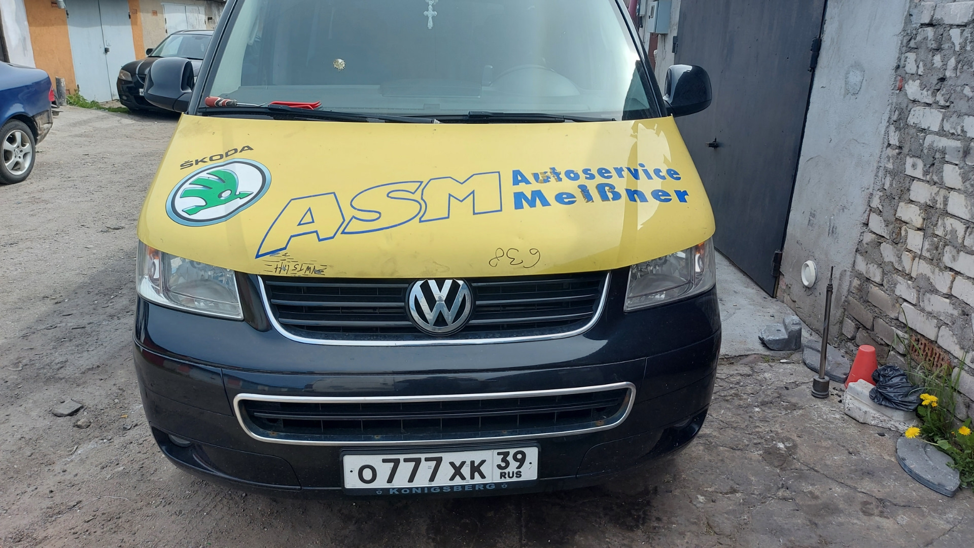 VW Transporter t5 брендирование