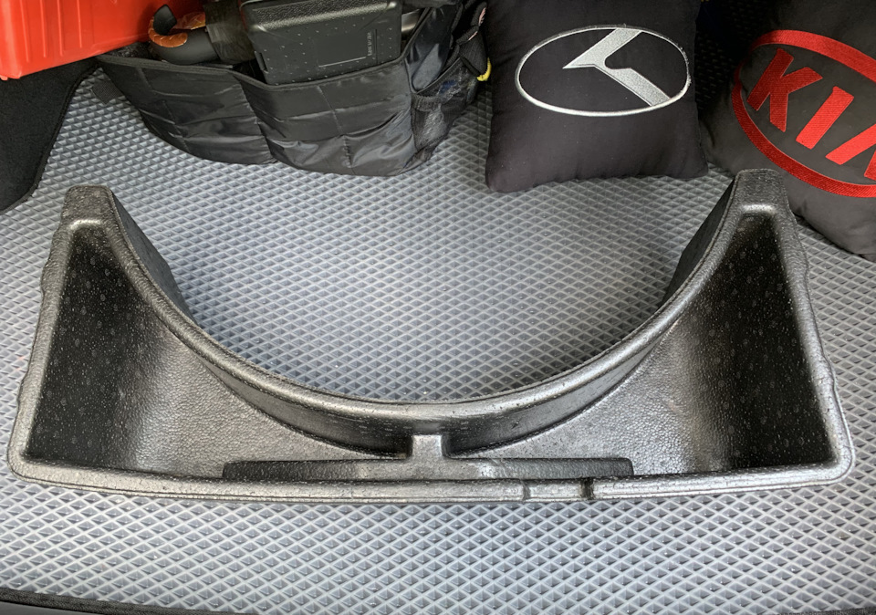 Оригинальный органайзер в нишу для запасного колеса — KIA Rio (3G), 1,4 ...