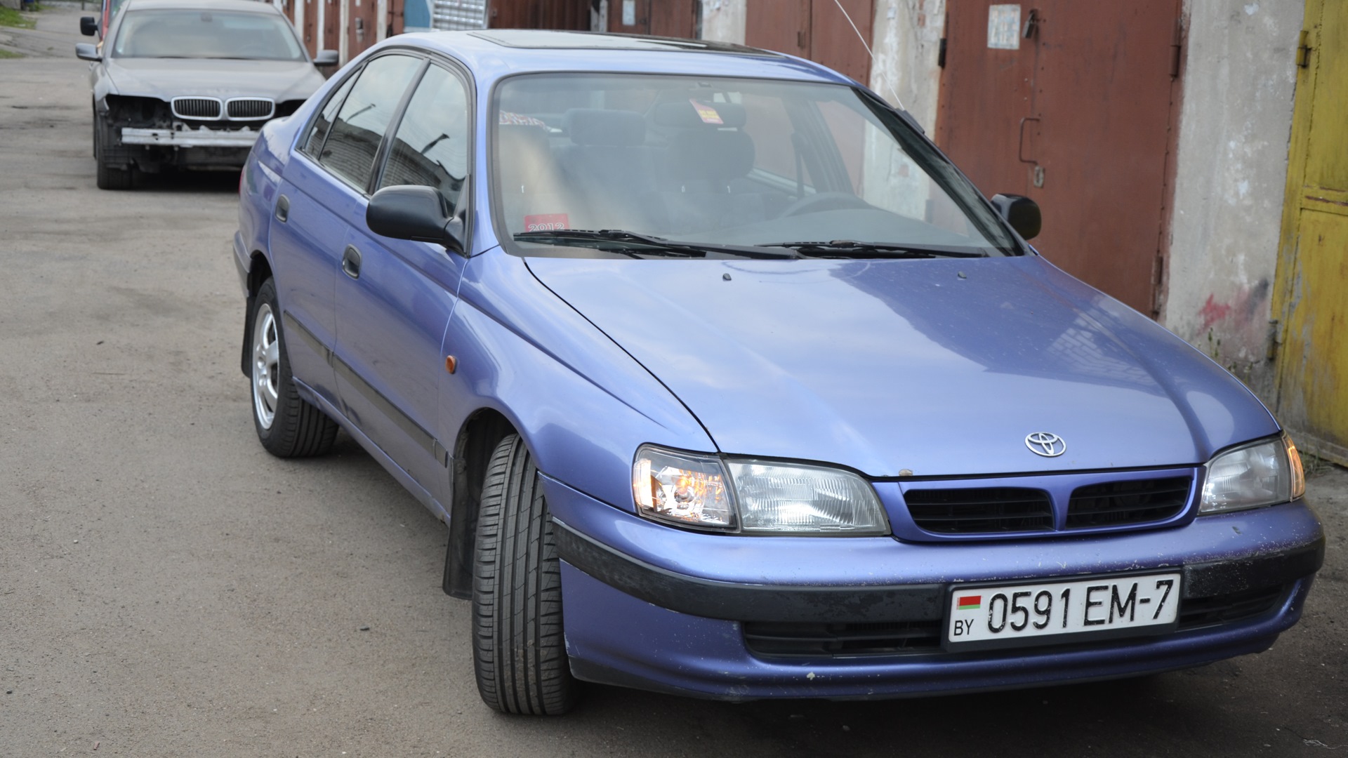 Toyota Carina E 1.6 бензиновый 1996 | Синяя Улыбка на DRIVE2