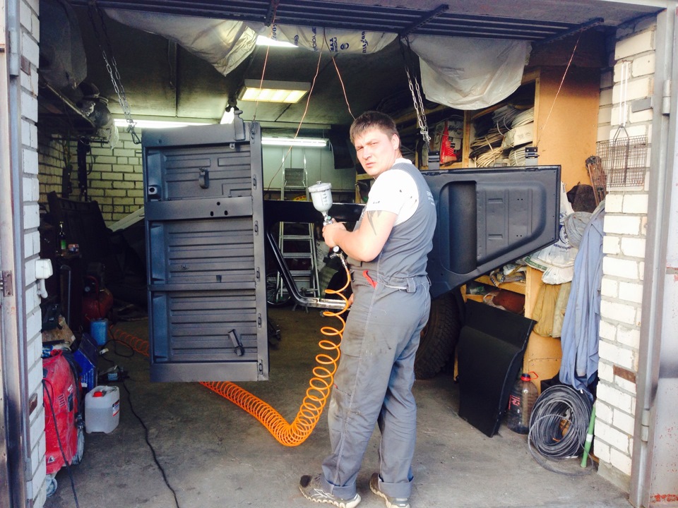 Подготовка к покраске — УАЗ 469, 2,5 л, 1979 года | своими руками | DRIVE2