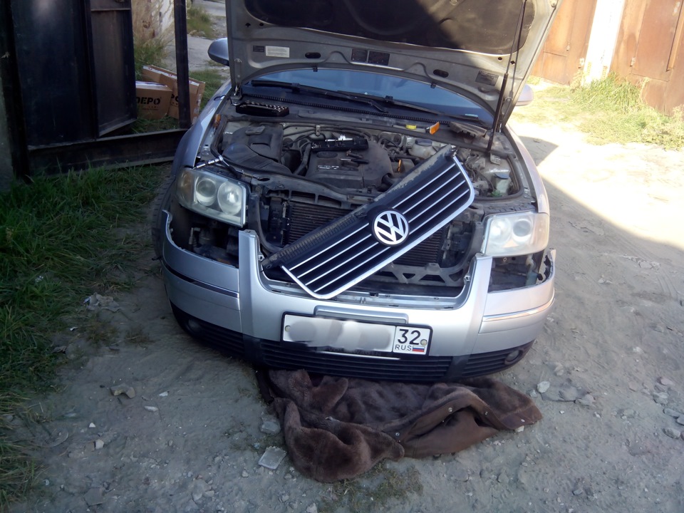 Как снять фары пассат б5 плюс Колхозинг: фары Депо + ксенон. - Volkswagen Passat B5, 1,8 л, 2004 года тюнинг D