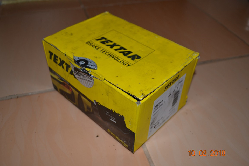 Тормозные колодки Textar. Made in Germany. Колодки мягкие, диск не кушают, не пылят, не скрипят — Chevrolet Lacetti SW