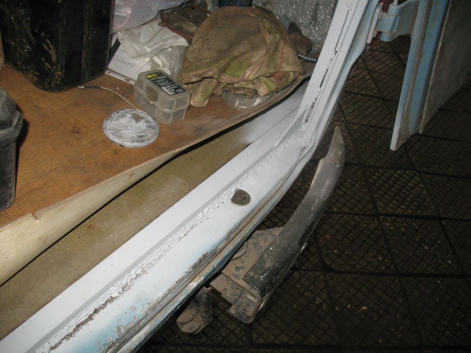 Задние арки, юбка, дверной проем — УАЗ 3962, 2,9 л, 1998 года ...