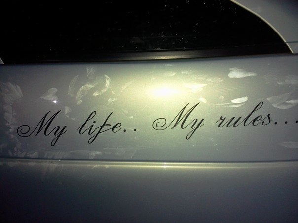 Me life my rules. Наклейка my Life my Rules. Приора май лайф май рулез. My Life my Rules на лобовое стекло. Наклейка на авто my Life my Rules.