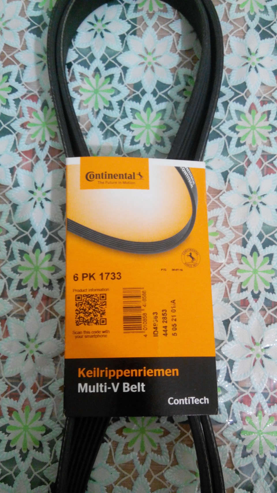 6PK1733 ПОЛИКЛИНОВЫЙ РЕМЕНЬ 6 PK 1733 CONTITECH | Запчасти на DRIVE2