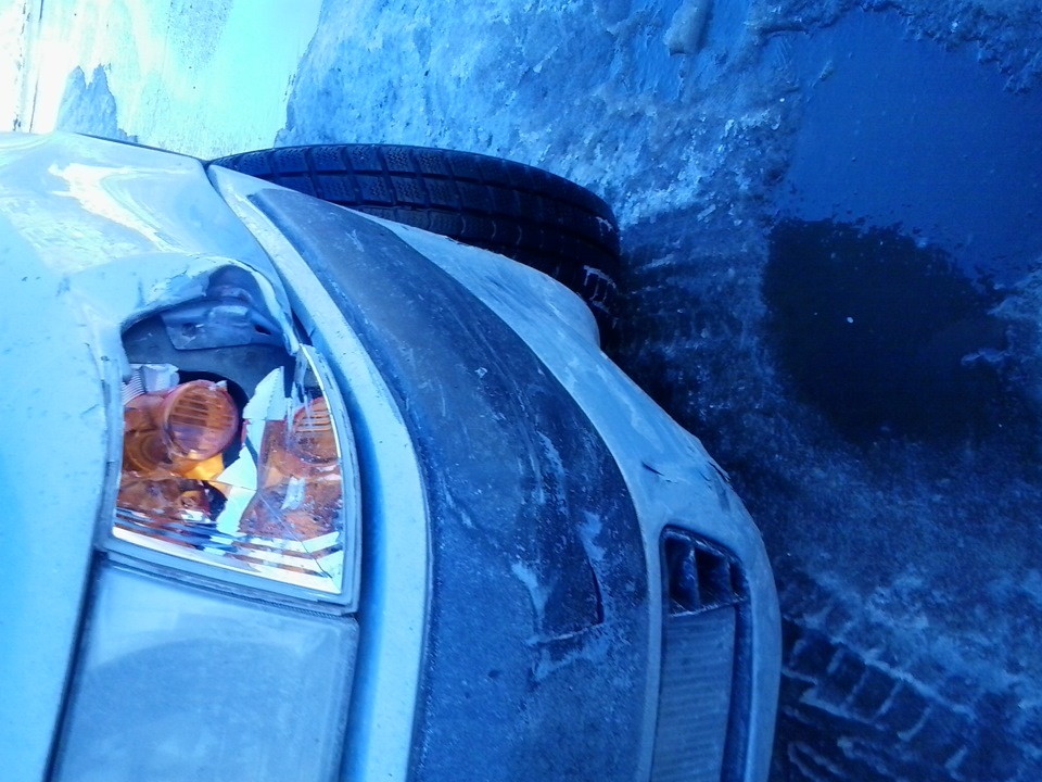 Случилась беда(( — Daewoo Espero, 2 л, 1996 года | ДТП | DRIVE2