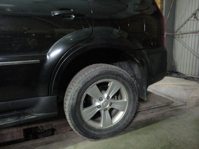 верхнее положение — SsangYong Rexton (2G)