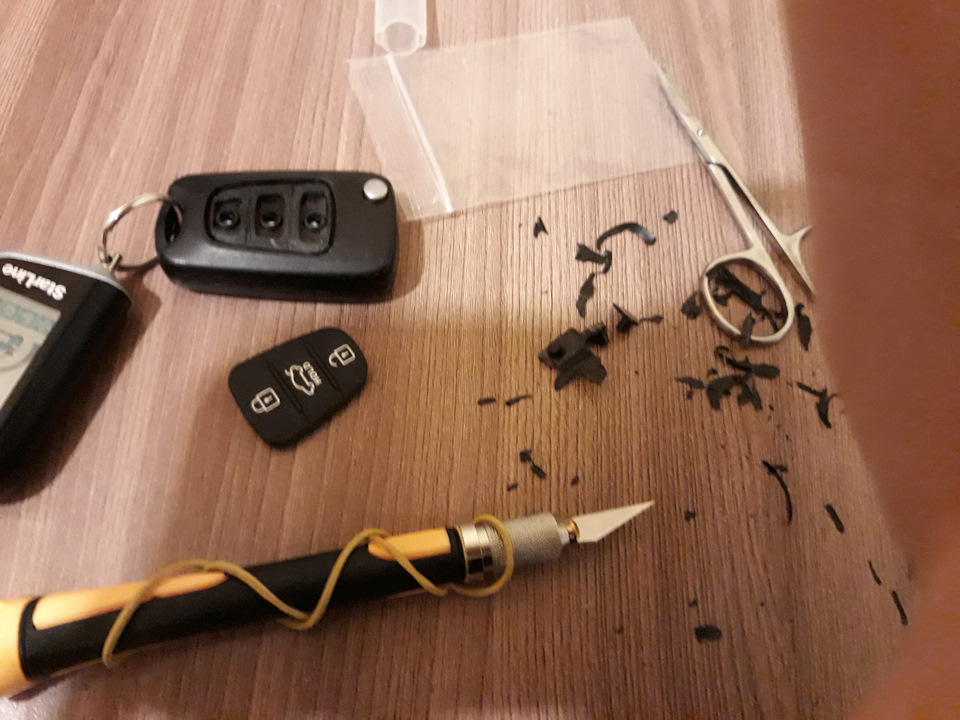 Замена (ремонт) штатного выкидного ключа КИА — KIA Sportage (3G), 2 л ...