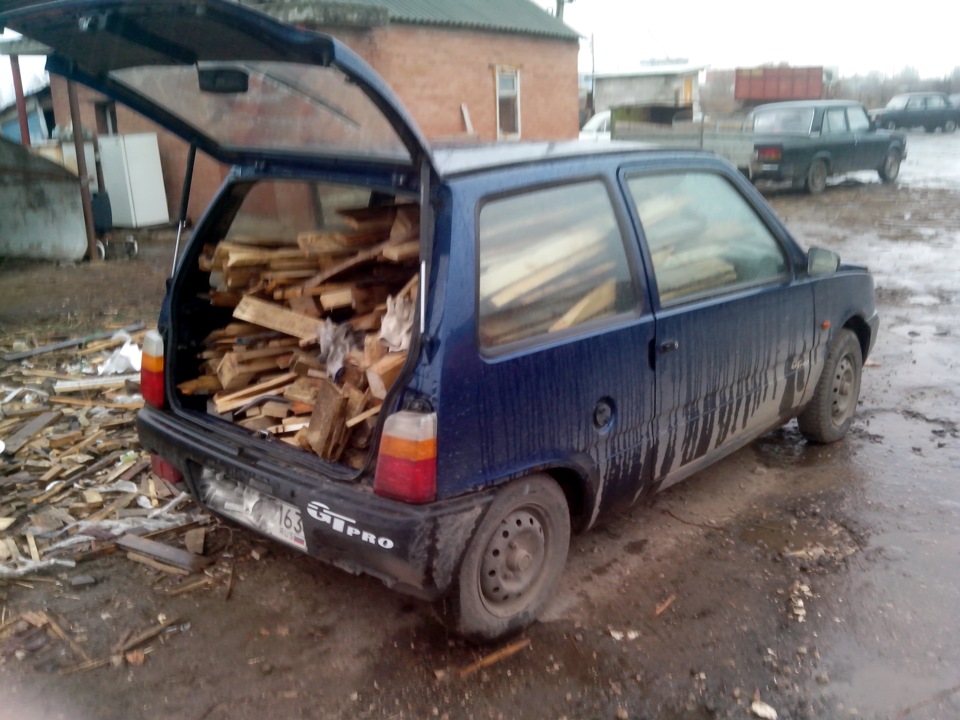 Ока-Лесовоз. Или мал да удал! — СеАЗ 11116 Ока, 1 л, 2007 года | тест ...