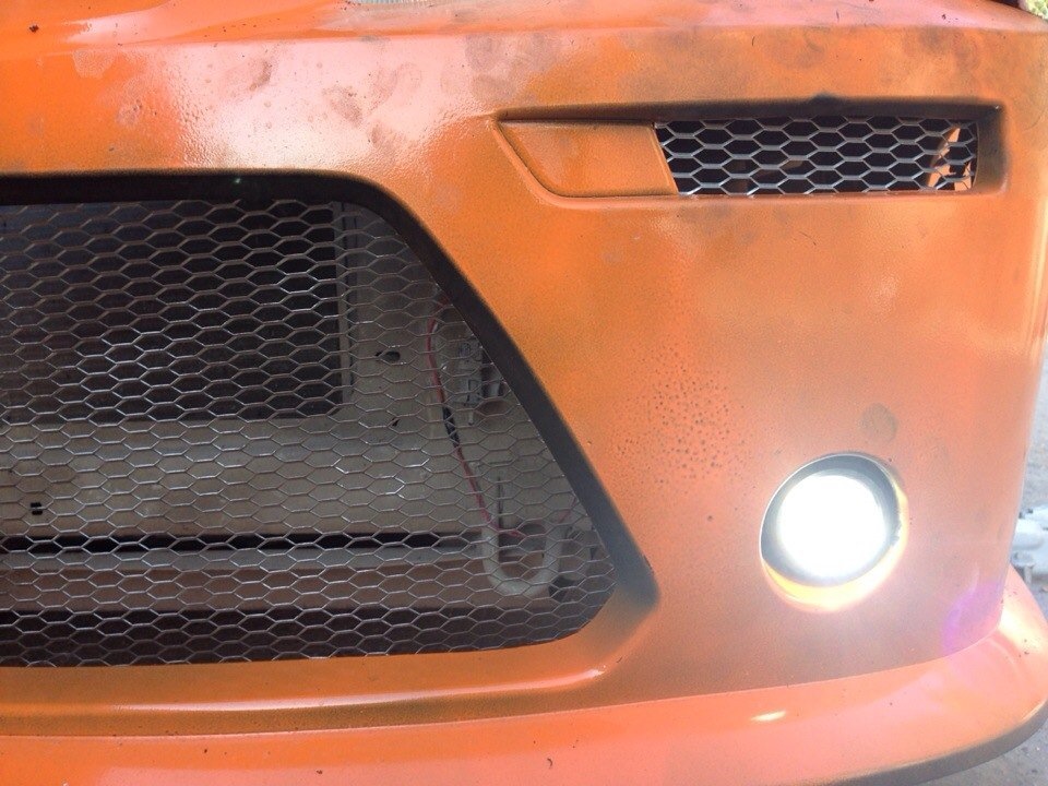 Установка ксенона в противотуманки — Lada 2114, 1,6 л, 2008 года ...