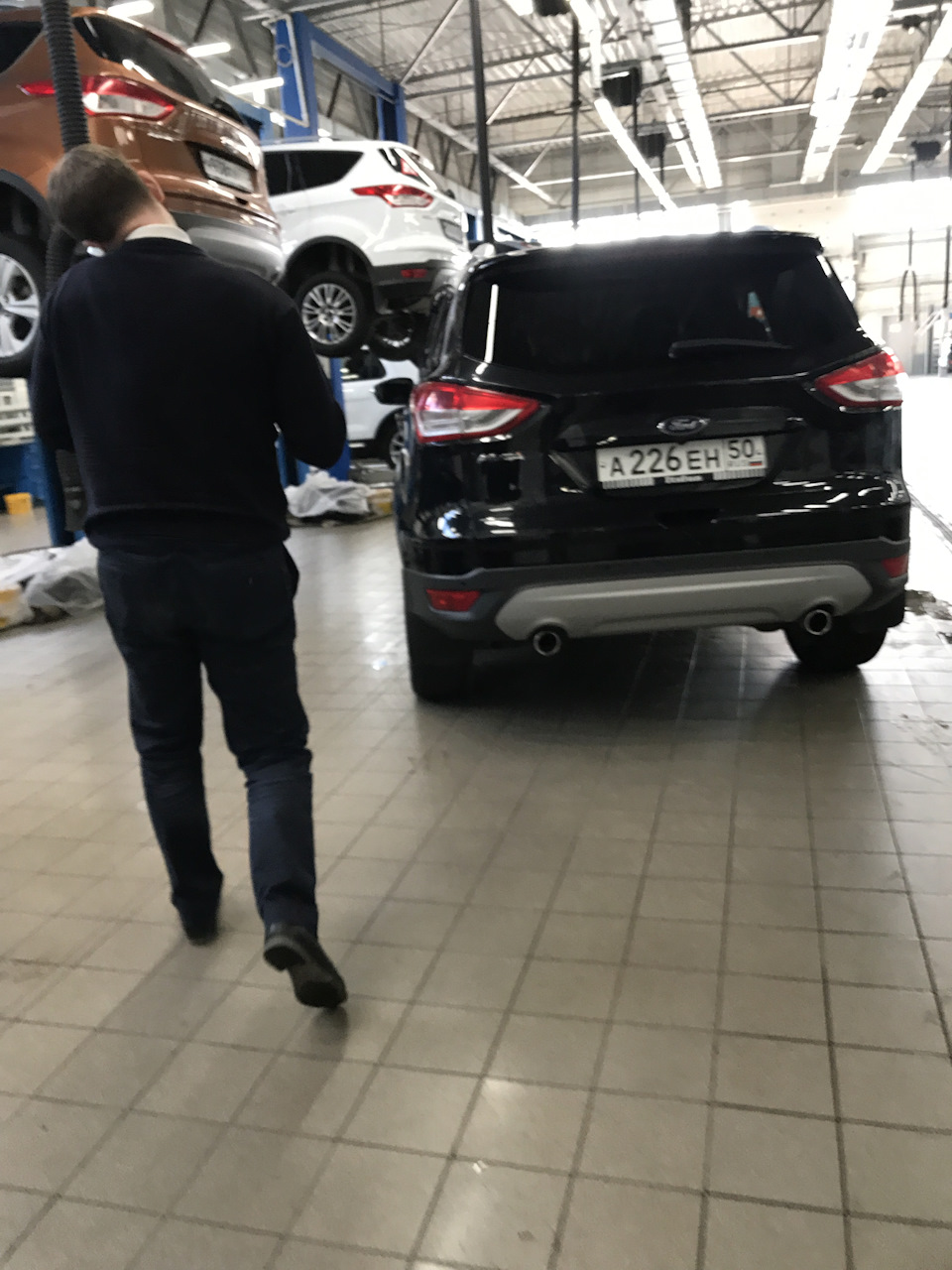 Идём на выдачу авто — Ford Kuga (2G)