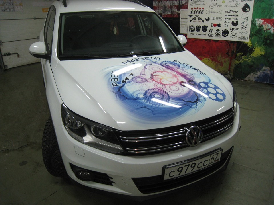 Touareg 2010 винилография