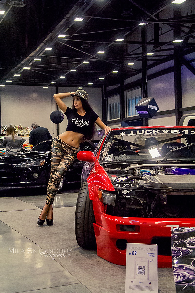 Девушка Illskill на Royal Auto Show 2015 от EVIL EMPIRE — Сообщество «Girls  & Cars» на DRIVE2