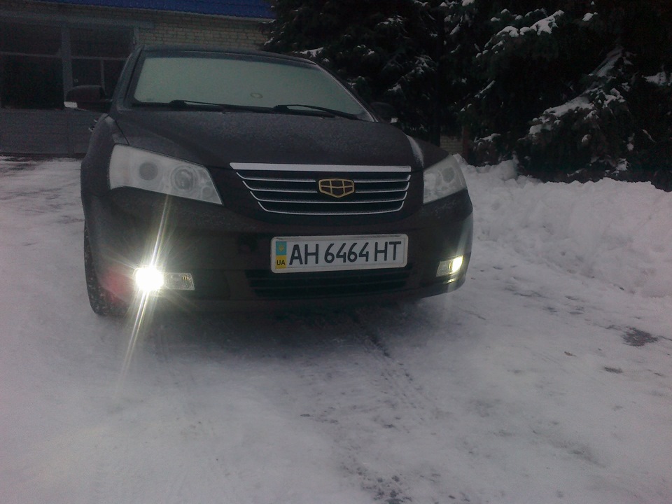 Лампы в ДХО — Geely Emgrand EC7 FE-1, 1,8 л, 2011 года | тюнинг | DRIVE2
