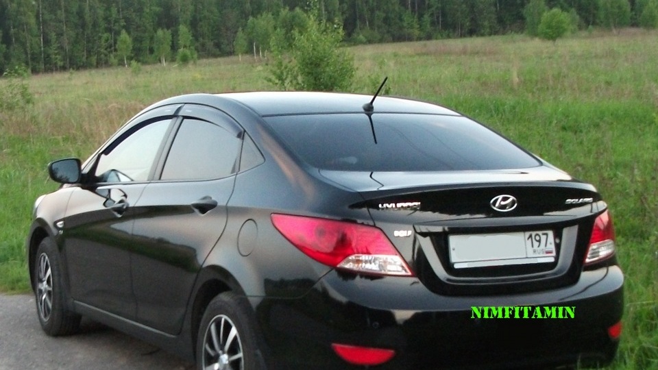 Hyundai solaris 2012 тюнинг