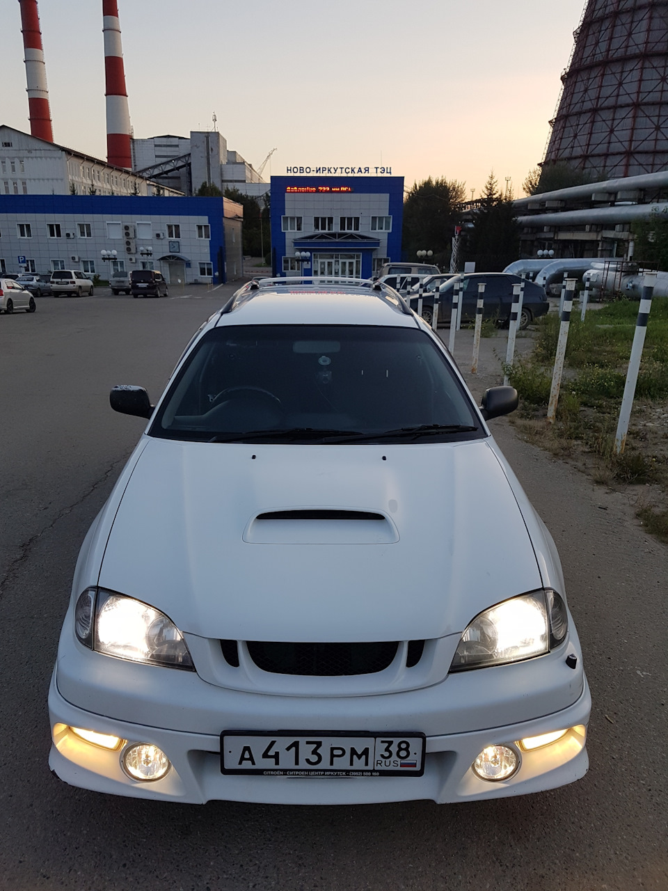 Дырка в капоте? — Toyota Caldina (210), 2 л, 2000 года | тюнинг | DRIVE2