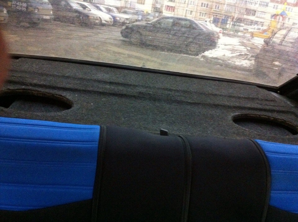 №12 Подиумы зад.колонки — Lada 21093, 1,5 л, 2001 года | автозвук | DRIVE2