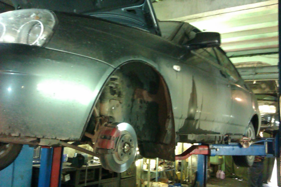 Замена опорных подшипников, передних стоек и шаровых опор. — Lada ...