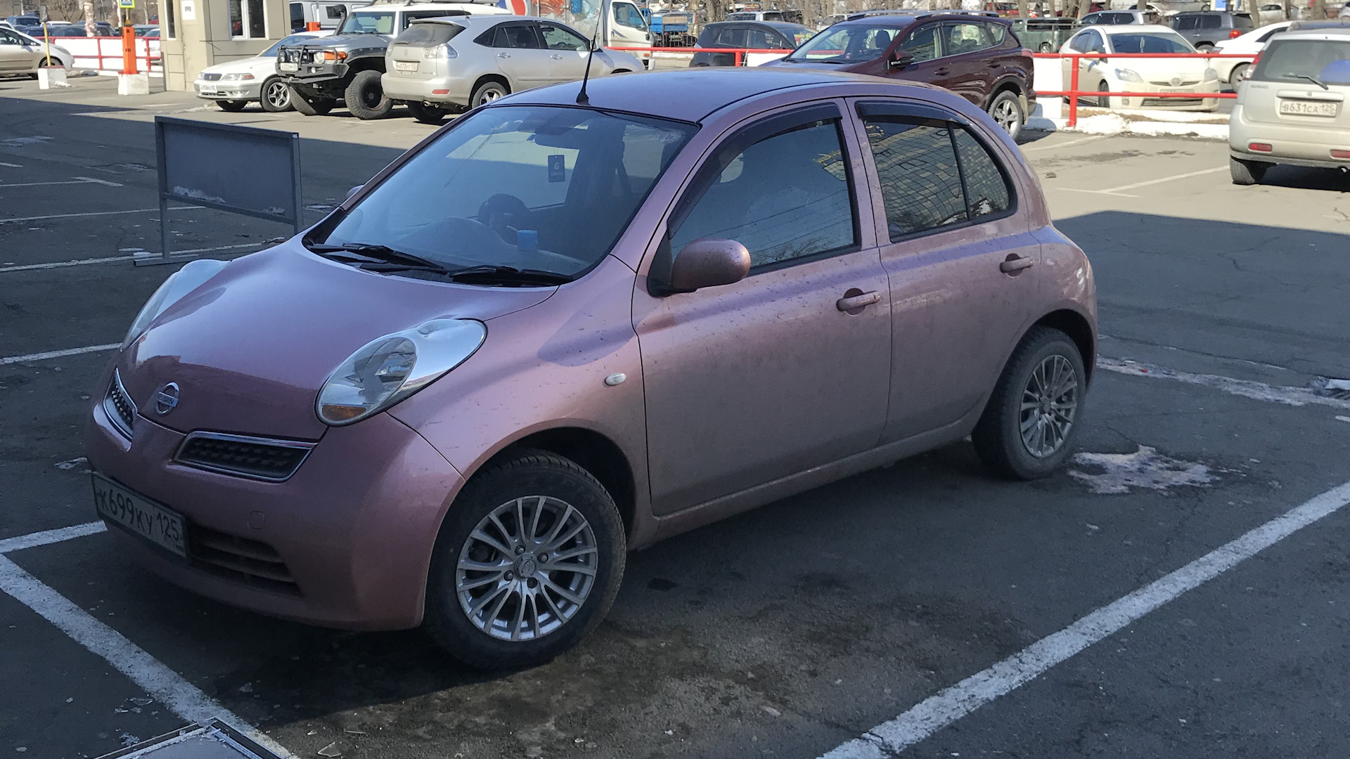 Nissan March (K12) 1.3 бензиновый 2010 | Тещина машина на DRIVE2