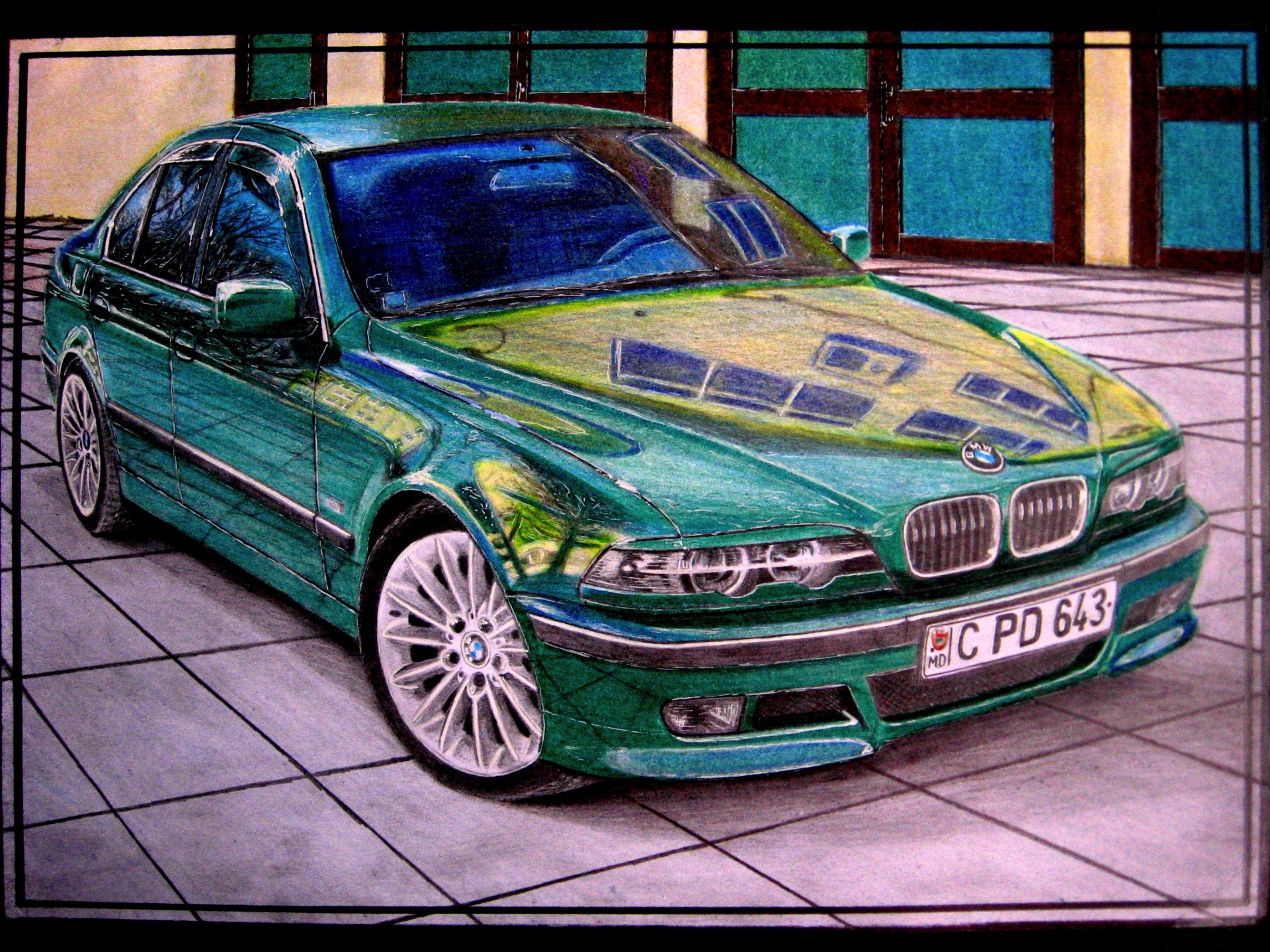 Как нарисовать bmw. BMW e39 Art. Draw BMW e39. BMW e39 Art Katana. Нарисовать BMW e39.