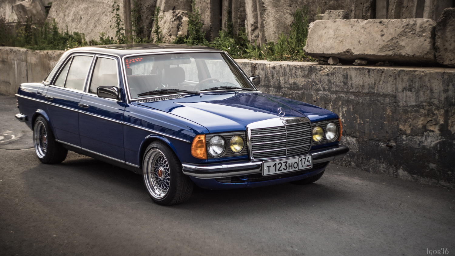 Mercedes-Benz W123 2.3 бензиновый 1982 | Синий медведь™ на DRIVE2