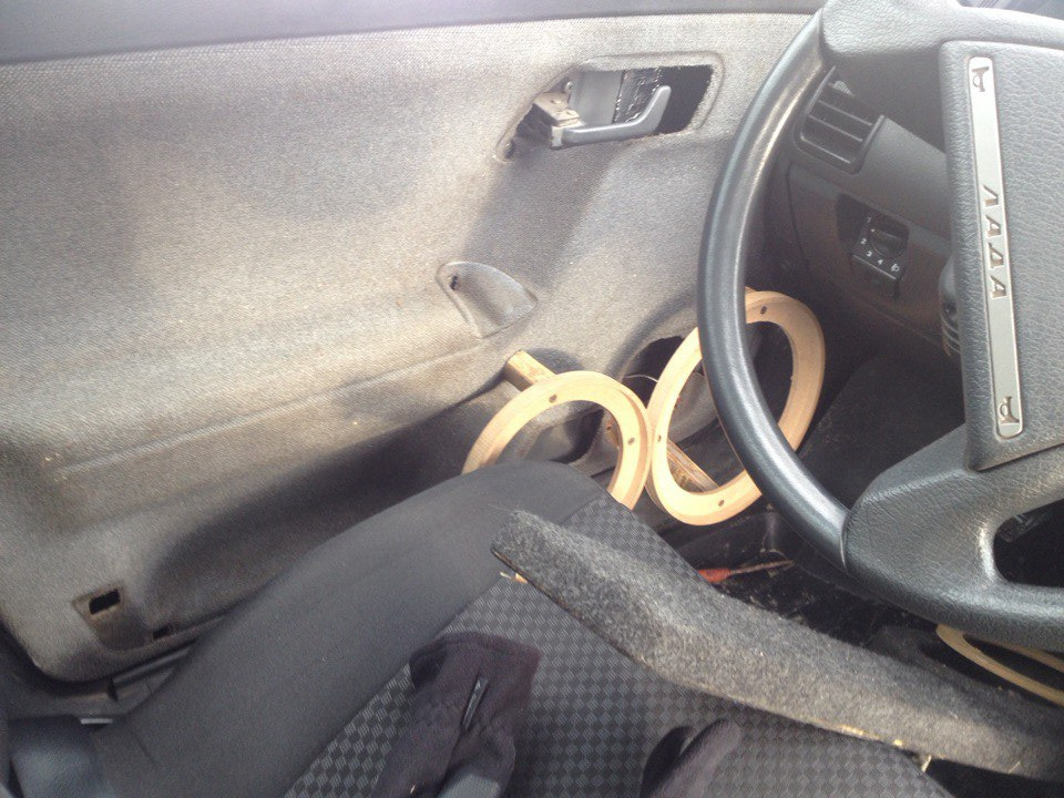 Обшивки под фронт часть1 — Lada 21124, 1,5 л, 2004 года | автозвук | DRIVE2