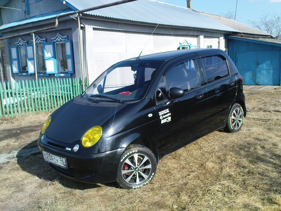 Daewoo Matiz на КРУТЫХ дисках