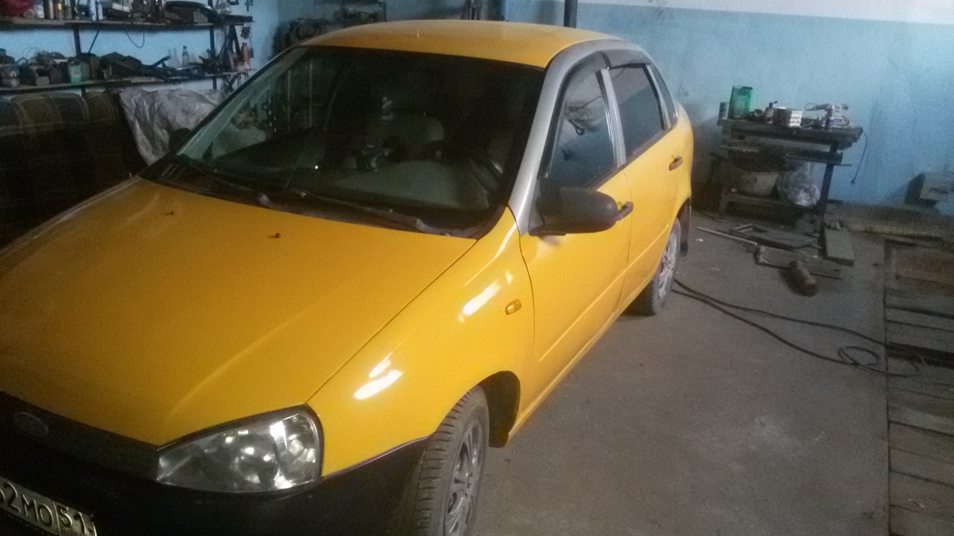 Lada Калина седан 1.6 бензиновый 2005 | Такси на DRIVE2