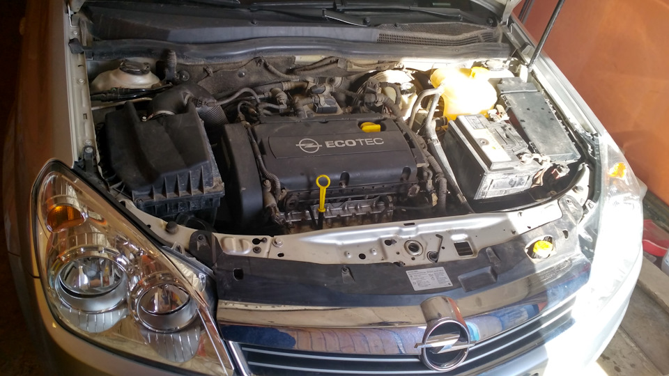 Ремонт прокладок теплообменника — Opel Astra H, 1,6 л, 2008 года ...