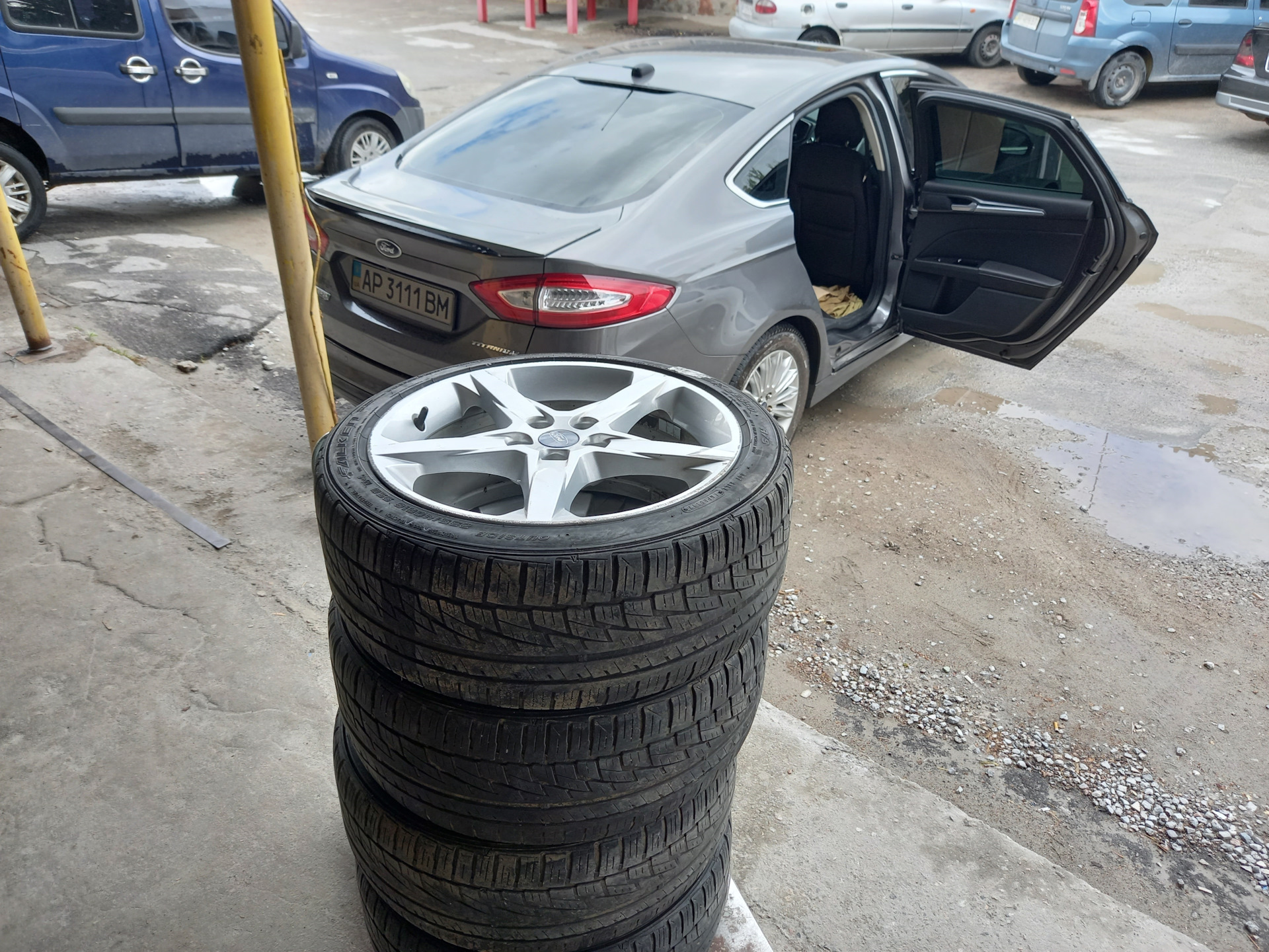 Диски R18 — Ford Fusion Energi, 2 л, 2013 года | колёсные диски | DRIVE2