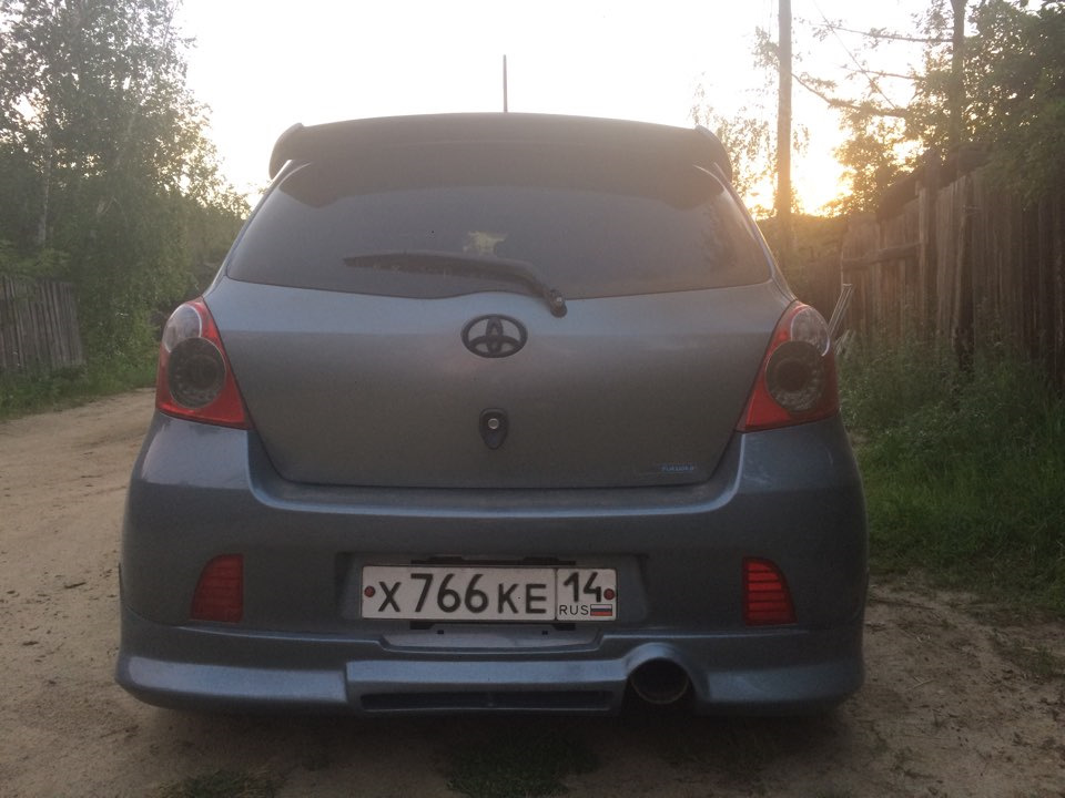 спойлер vitz 130