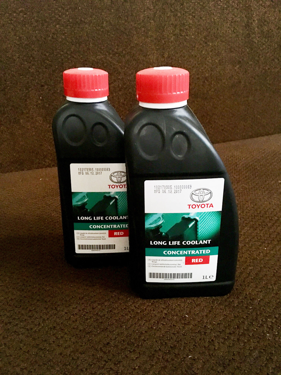 Super long life coolant red